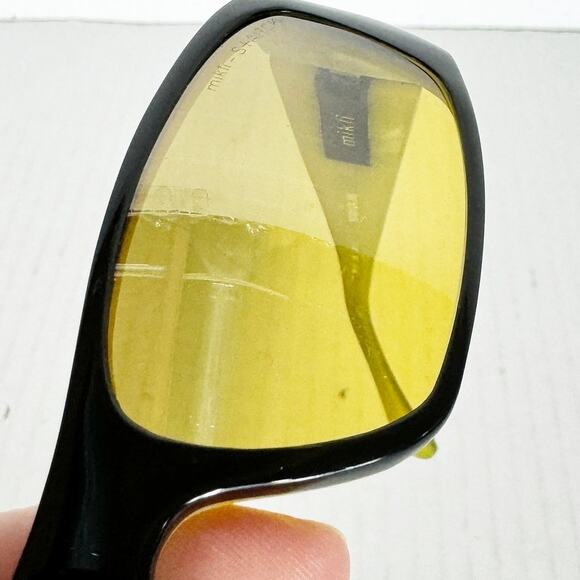 Vintage Stark Alain Mikli Biosun Sunglasses‎ Polarized Plastic Frame Green 56mm - Picture 9 of 9